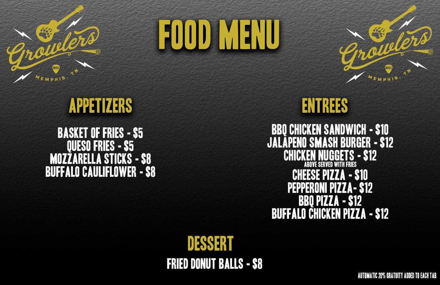 Eats Growlers Memphis